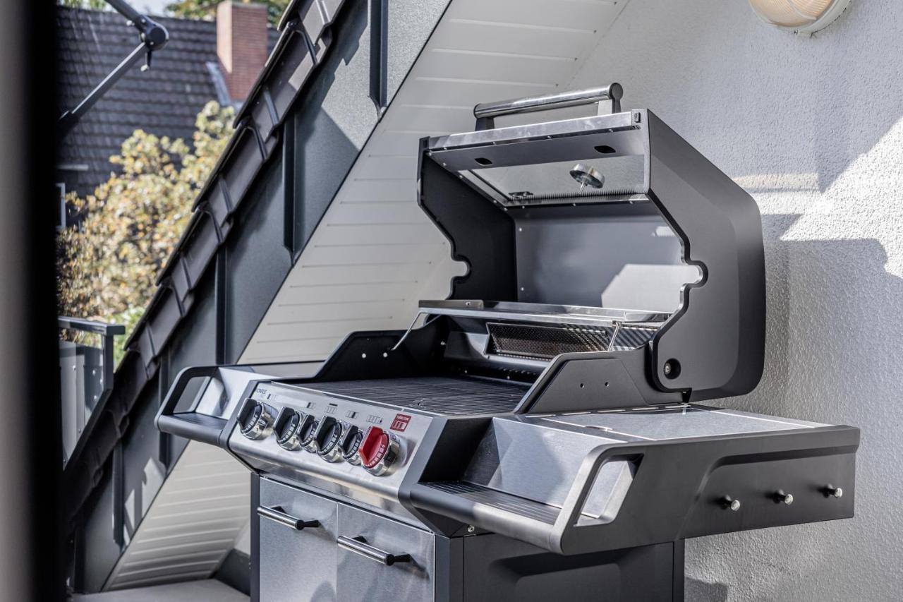 Gt-City Suite 01 I Gasgrill I Smart-Tv I Balkon กือเทอร์สโล ภายนอก รูปภาพ