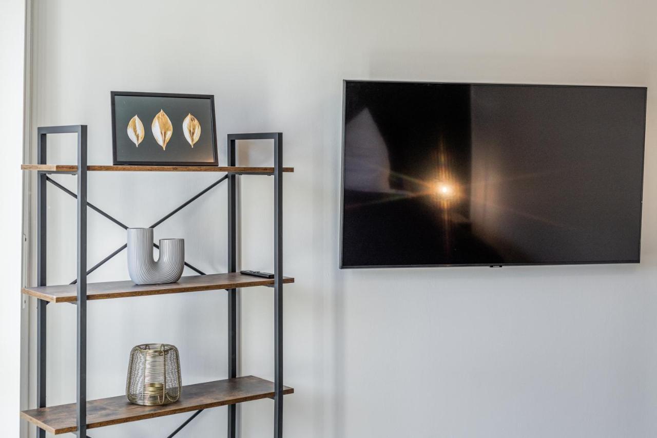 Gt-City Suite 01 I Gasgrill I Smart-Tv I Balkon กือเทอร์สโล ภายนอก รูปภาพ
